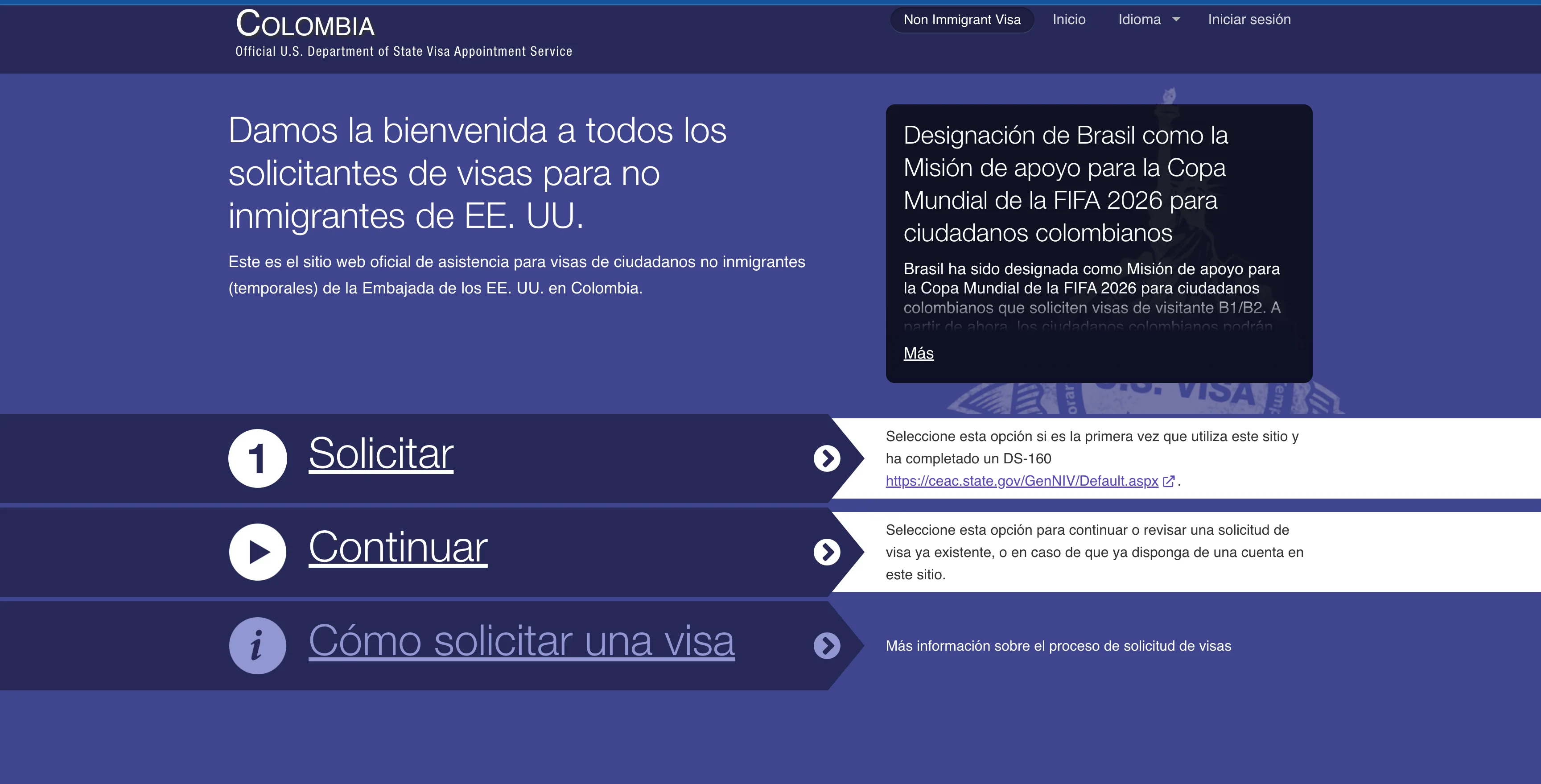 Reagendar Cita de Visa Americana en Colombia: Todo lo que Necesitas Saber